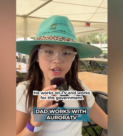 Employee kid answering question