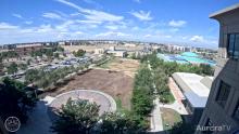 View of the work being done on Great Lawn