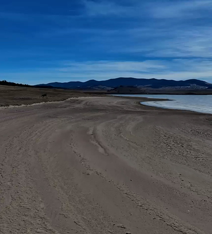 reservoir with low water