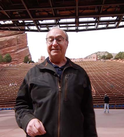 Connected Colorado host at Red Rocks