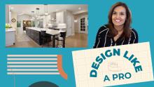 Aurora Designer and HGTV's Poonam Moore and a remodeled kitchen
