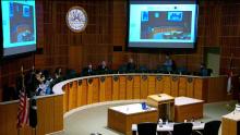 Council Chambers and City Council Members
