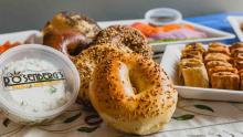 Rosenberg Bagels and Cream Cheese