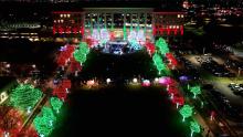 Aurora Municipal Center Holiday Lights