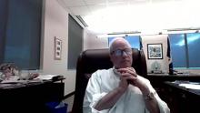 Mayor Mike Coffman in his office