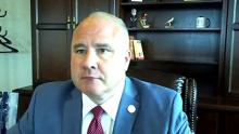 City attorney in office attending study session