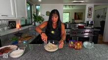 lindita cooking food