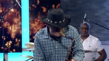 Dotsero performing in studio