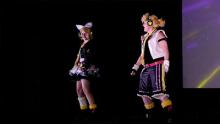 cosplay performers on stage at Nan Desu Kan 2025