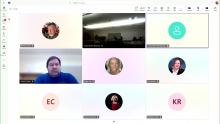 Grid of meeting