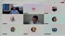 individuals joining remotely via teams