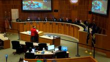 Aurora City Council Chambers during the Public Listening Session on November 17, 2025