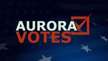 Aurora Votes logo 