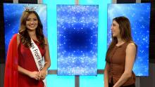 Miss Front Range being interviewed on AuroraTV 