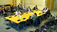 Aurora City Council in the Aurora Room for their study session on May 18, 2026.