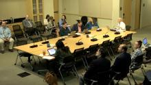 Aurora City Council in the Aurora Room for their study session on June 22, 2026.