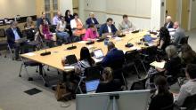 Aurora City Council in the Aurora Room for their study session on July 27, 2026.