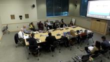 Aurora City Council in the Aurora Room for their study session on October 12, 2026.