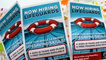 become a lifeguard flyers
